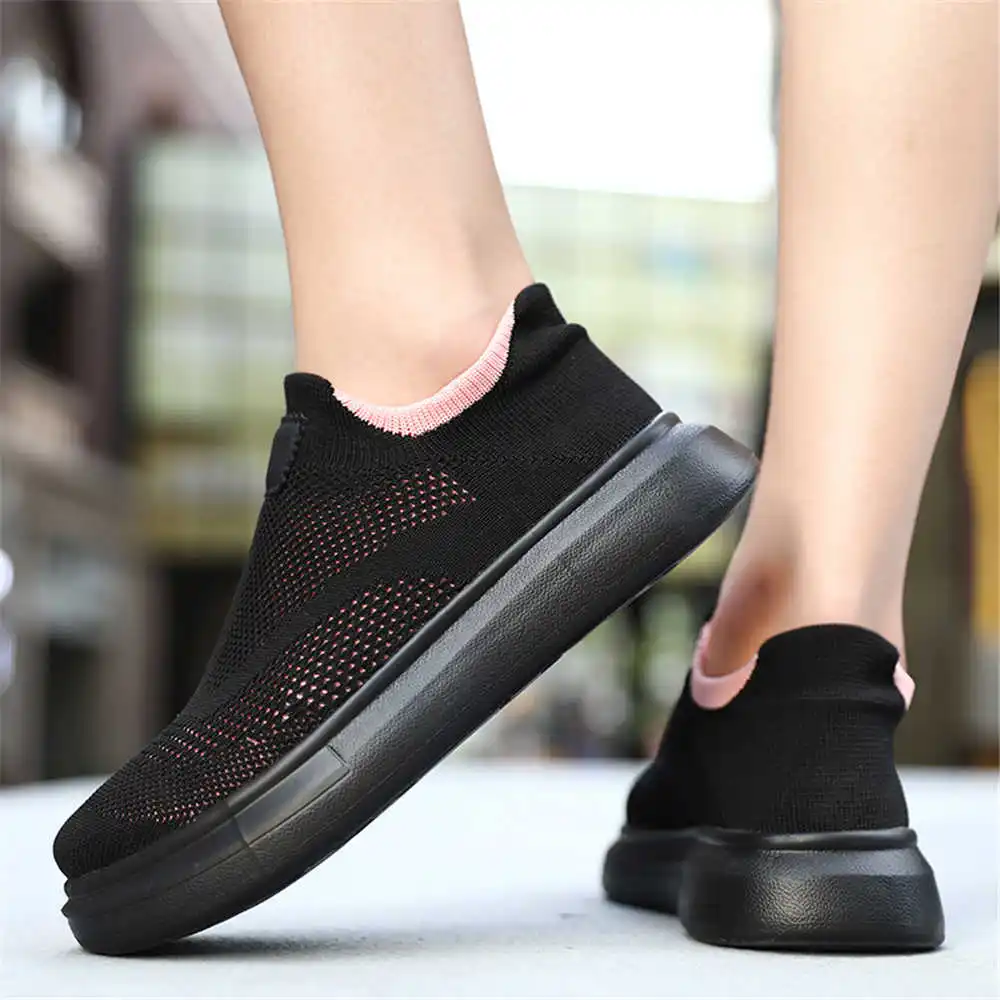 Office Tech Products - Platform Stockings Brown Shoes For Woman
