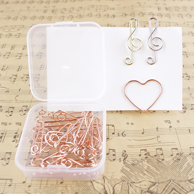 10pcs/box  Music Note Shaped P - Office Tech Accessories 评论和价格