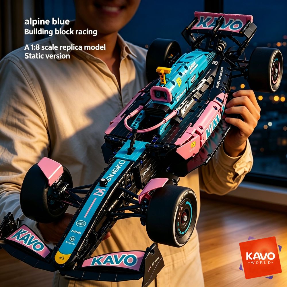 KAVOWORLD 1:8 Pink-blue Formul - Office Tech Products 评论和价格